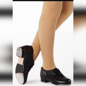 Weissman Leather Lace Up Tap Shoes Size 11 AM